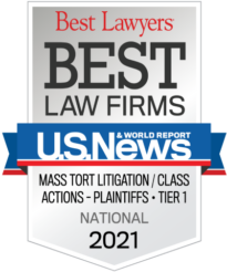US News Best Law Firms 2021 Tier One Badge