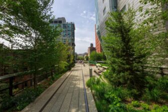 High Line. Urban public park