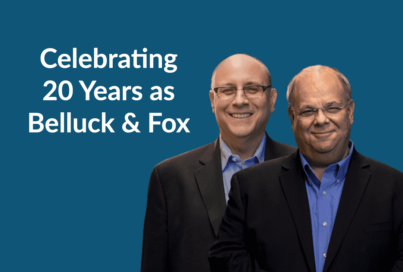 Celebrating 20 Years as Belluck & Fox