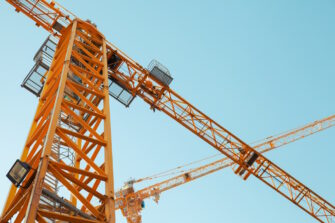 Photo of a crane